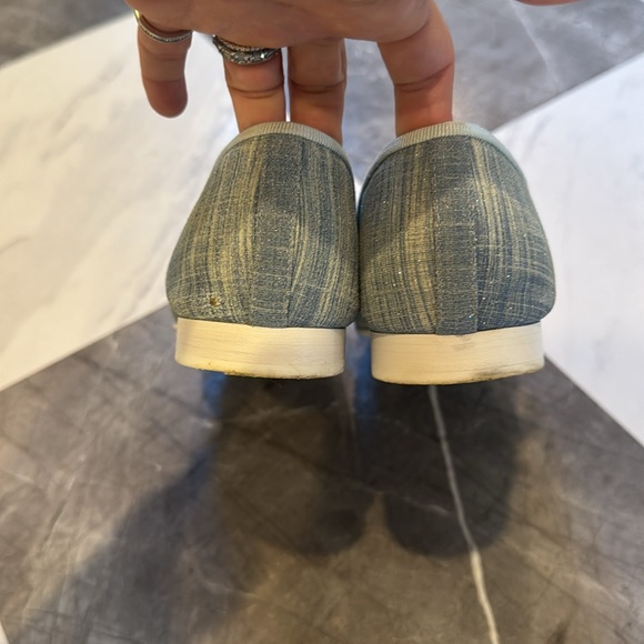 Chanel Women's blue and White Ballet Flats - Picture 4 of 7